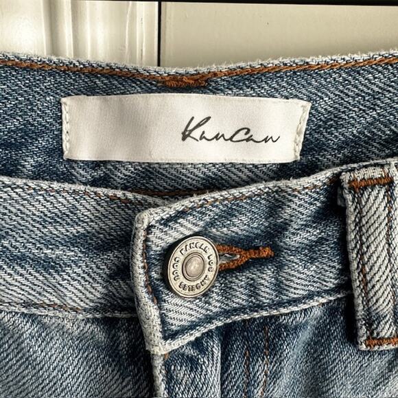 KanCan Estilo Cuffed Denim Jean Shorts Size: 7/27 - Picture 4 of 6